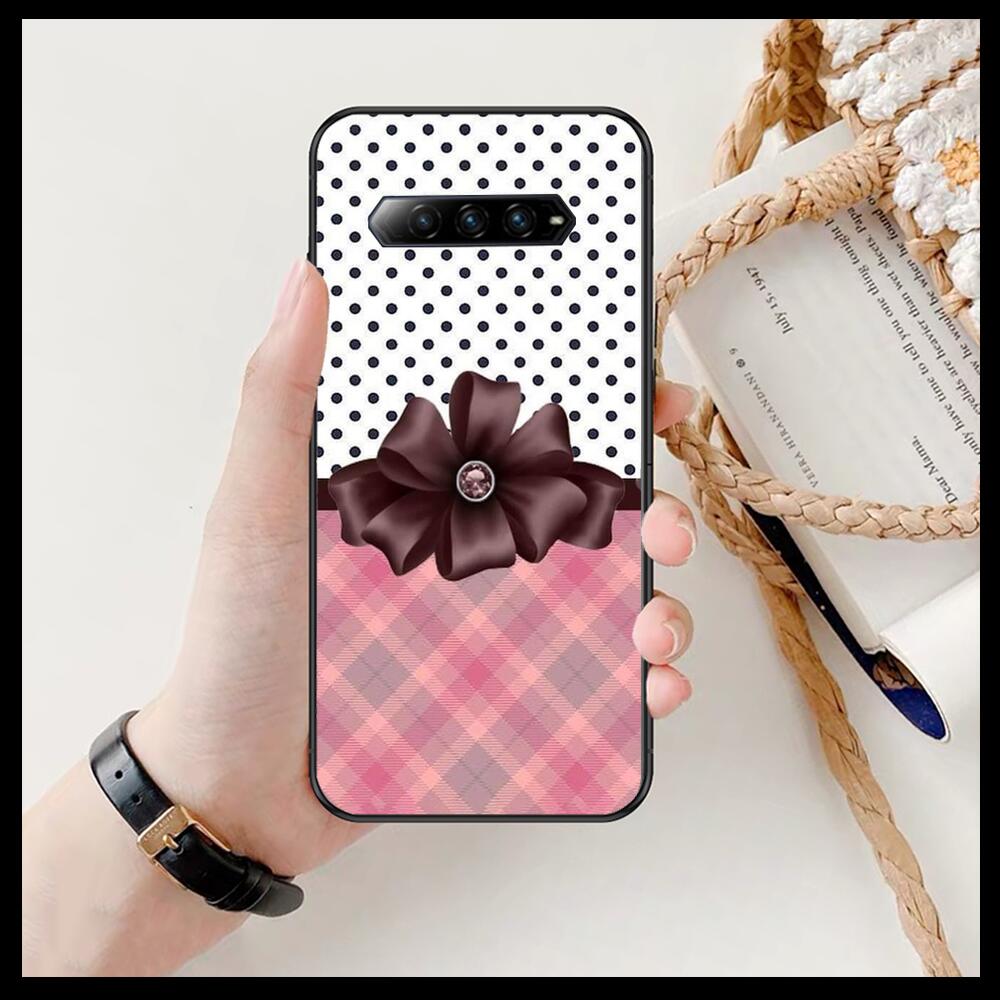 Красивый чехол для телефона с рисунком бабочки для xiaomi redmi Black Shark 4 Pro 2 3 3s Cases Helo Black Cover Silicone Back Prett mini