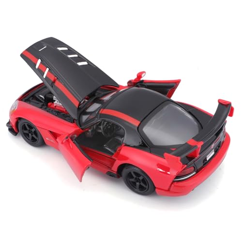 Bburago 1/24 Dodge Viper SRT 10 ACR Красный/Черный / Литая Модель Автомобиля, Готовое Изделие 18-22114 RD