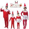 Soft And Breathable Cotton Elf On The Shelf Costume For Halloween
