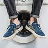 High Quality Men's Shoes 2025 New Spring Korean Version Trendy Versatile Breathable Niche Casual Sports Canvas Board Shoes