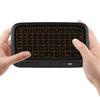 COOLAY Wireless Touchpad Wireless Integrated Keyboard and Backlit USB and Completely Silent with USB Compatible with Android TV and PS4 H18+