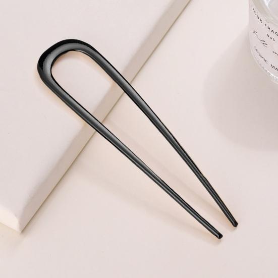 1/2/3 шт U-образная вилка для волос легкая противоскользящая длинная толстая палочка для волос металлическая