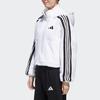 Adidas Color Block Sherpa Warm Casual Hooded Jacket Women Jackets Han-Jade-White GM1424