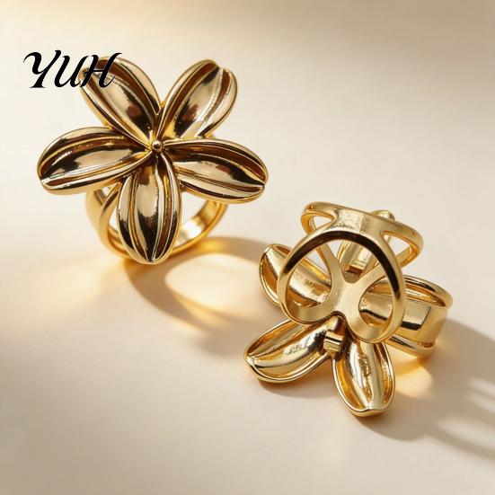 Simple Scarf Clasp Rings for Women, Metal Flower Ring Buckle And Slides, Shirt Delicate Neckline Shape Tool Tightener Ties Clip Silk Scarf,