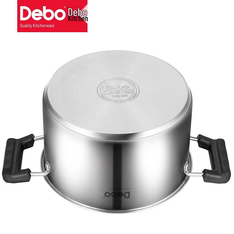Суповая кастрюля Debo Phoebe из нержавеющей стали 304 с композитным дном, 20 см