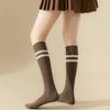 Solid Color Middle Tube Socks JK Women Stockings Elastic Female Hosiery  Ladies