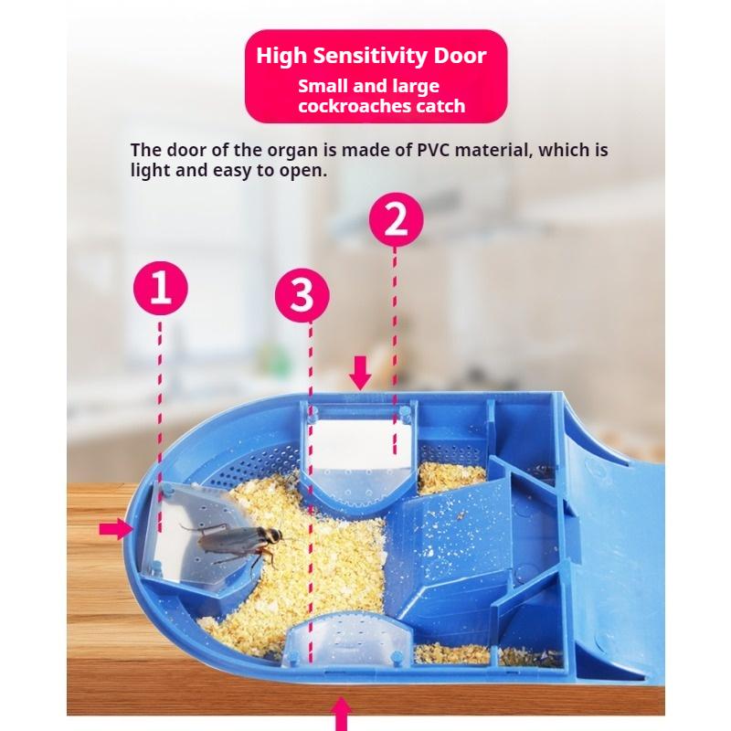 Кухонные таракановые ловцы Физические приманки Ловушки для тараканов Ящики для уничтожения тараканов