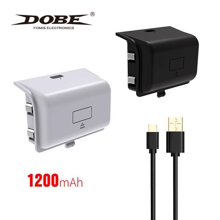 Аккумулятор для контроллера XBOX Series S/X емкостью 1200 мАч + 3-метровый кабель для зарядки Type-C в оплетке