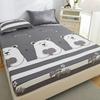 Super Waterproof Bed Mattress Cover Fitted Sheet Cartoon Printing Bed Cover Deep Pocket Bed Sheet Bedspread Home Textile(NO Pillowcase)
