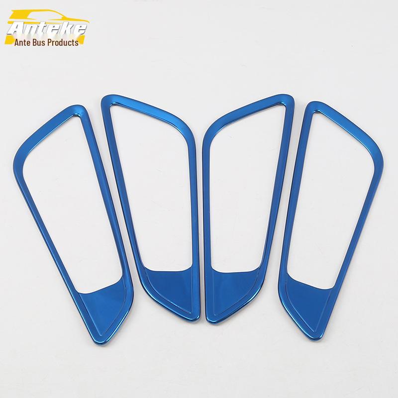 Набор декоративных наклеек на внутреннюю ручку двери Tiggo 8