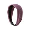 Wide-brimmed Headband for Women, High-grade Pure Color, Versatile Headband, High Skull Headband, Face Wash and Makeup Pressing Hairpin Headdress