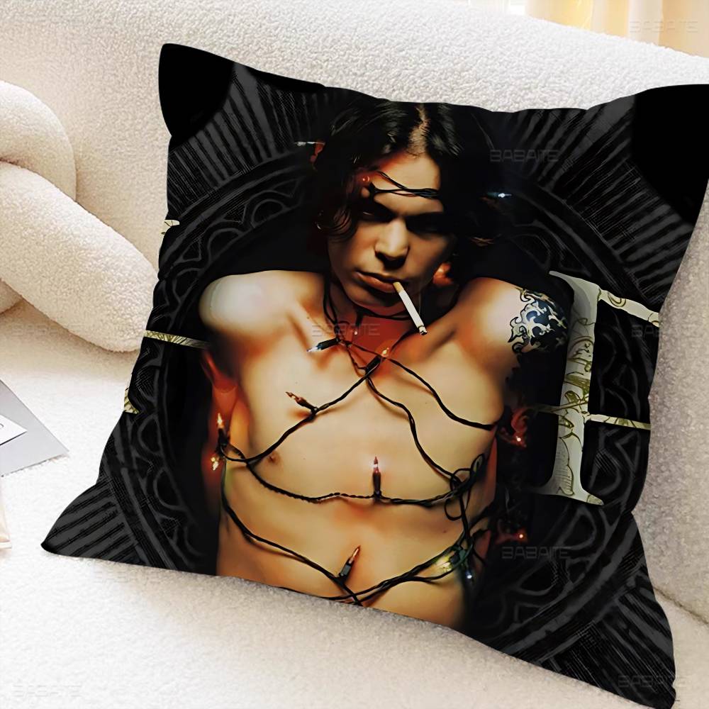 Rock Band H-Him Pillow Cover For Bedroom Room And Living Room Sofa Decorative Cushion Cover