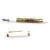 Excellent PERIKAN fountain pen Souverene M400 White tortoise 14K mens Used