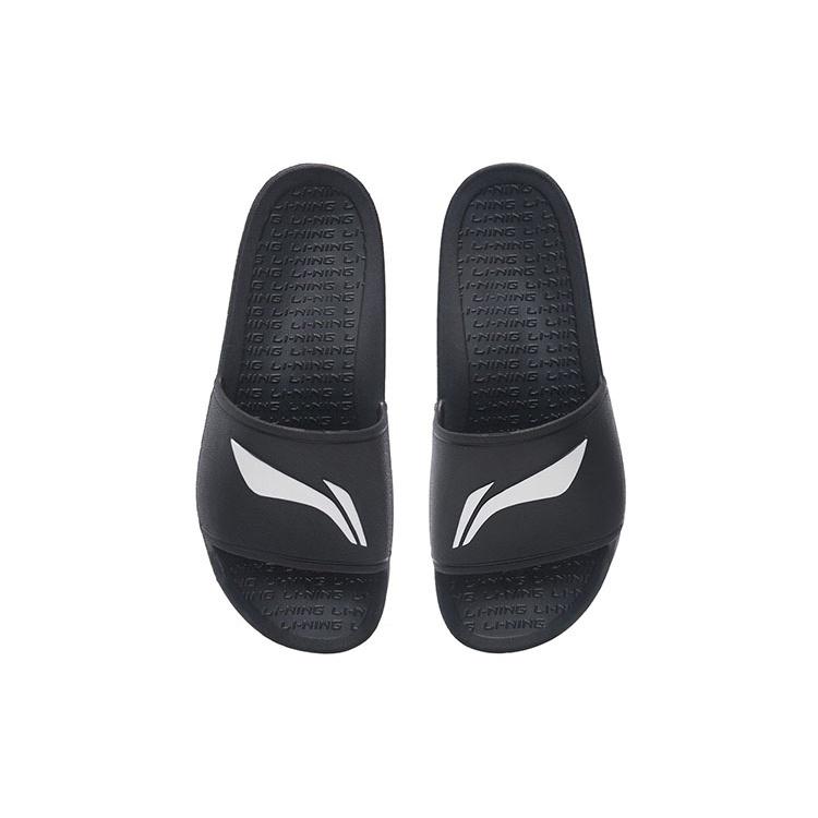 Li-Ning Шлепанцы Offcourt 'Черно-белые' Мужские AYCS003-1