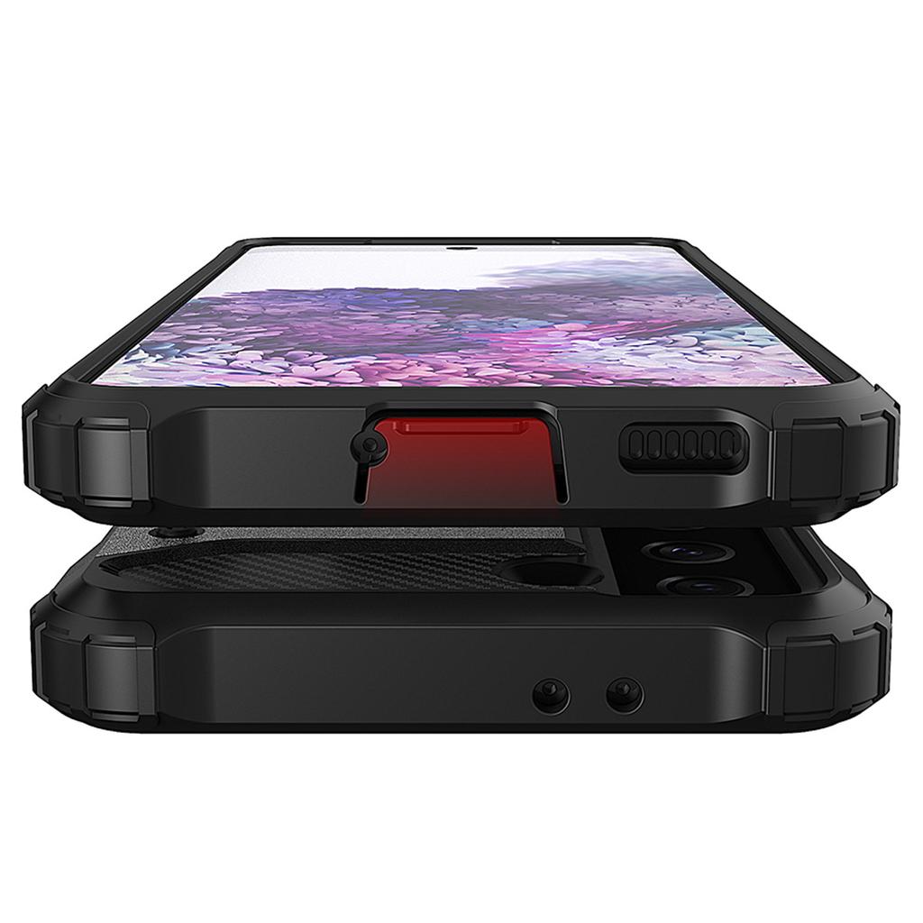 Чехол-гибрид для Samsung Galaxy S23+ — прочный синий защитный чехол от Hurtel