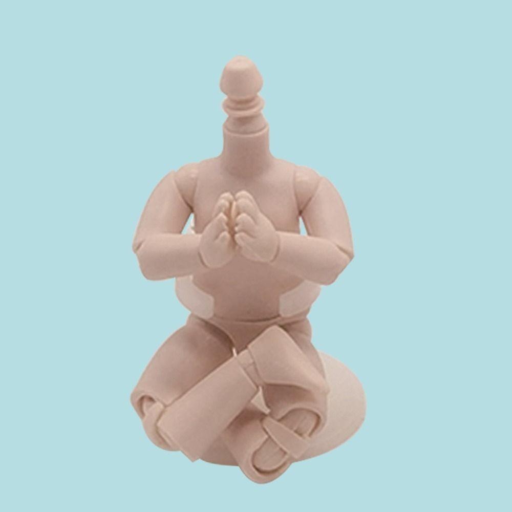 Аксессуары для кукол Многосуставная кукла Ob11 Без макияжа Наряжать Тело куклы Ymy Белая кожа Набор рук Модель тела куклы 1/12 Bjd