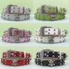 Punk Belt European and American Style Inlaid with Rhinestones Hot Girl Style Rock Fashion Belt Men's and Women's Belt