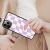 Checkerboard Mustard Yellow Magnetic Phone Case For APPLE iPhone 17 Air 16 14 13 12 Pro Max 15 Plus Wireless MagSafe Cover
