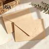 Western Style Envelopes for Correspondence 10PCS Petal Art Envelopes, Real Floral Texture Design, Thick Paper Artistic Stationery Handwritten Messages