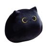 10/30CM Black Cat Plush Pillow Cartoon Cat Head Cat Doll Gift Cuddly Pillow Cushion Doll  Girl