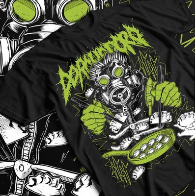 Футболка Dorohedoro Добро пожаловать в Хаос Футболка для Любителей Аниме Doro Футболка Все Размеры