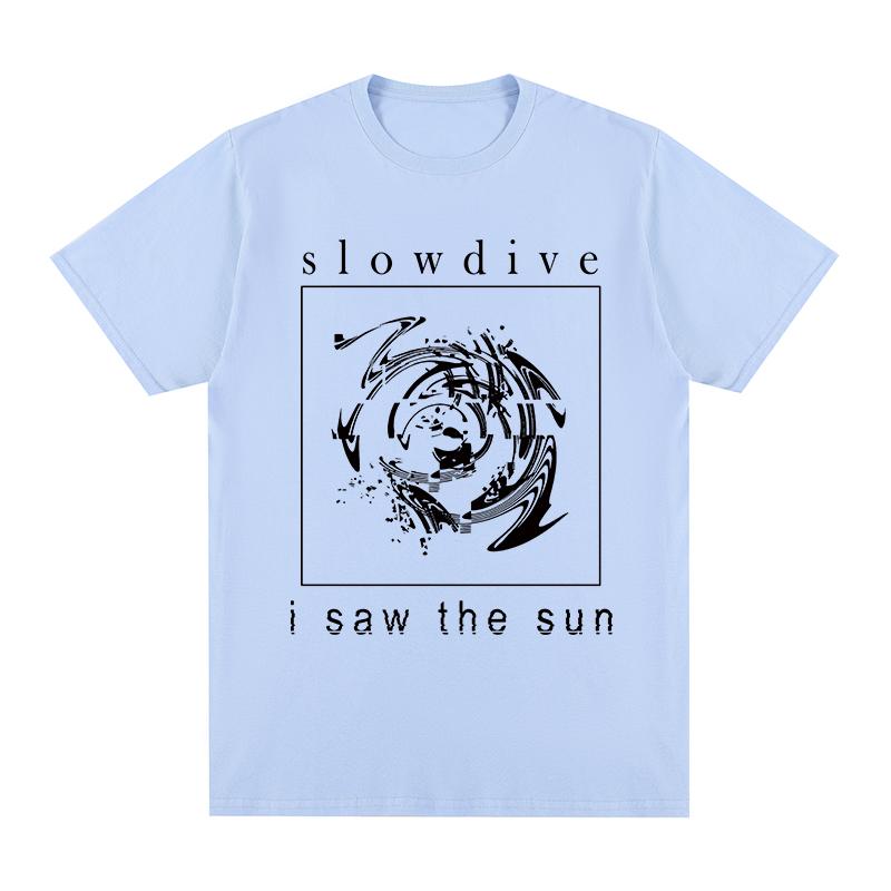 Slowdive Saw The Sun Vintage tshirt Fashion Casual Streetwear Cotton Men T shirt New TEE TSHIRT Womens tops