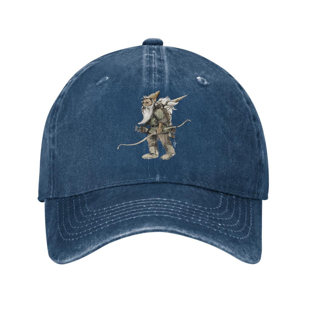M-Meateater Gnome Packing Out A Unicorn meme Casual Baseball Cap For Couple Women Summer Sun-Proof Baseball Caps