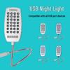 Yushuo USB LED Desk Lamp - Portable, Energy-Saving Night and Reading Light