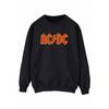 Womens/Ladies Red Logo Sweatshirt