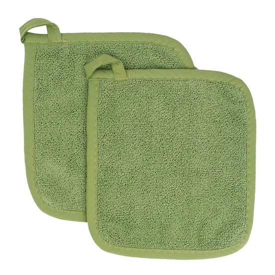 2 шт. варежки для выпечки дышащие антиожоговые хлопковые нескользящие прихватки для духовки для ежедневного использования