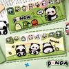 1 Piece Kawaii Cartoon Panda Memo Pad Bookmark Stationery Flags Index Tab Sticky Notes Label Paper Stickers