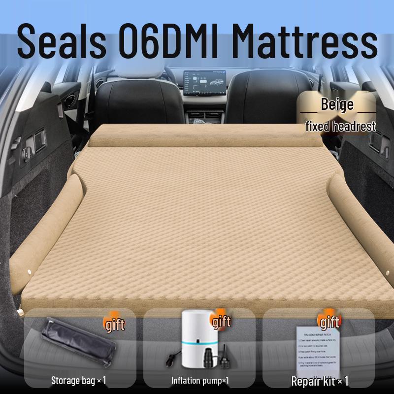 Надувной автомобильный матрас для заднего сиденья BYD Seal 06 DMI Travel Edition