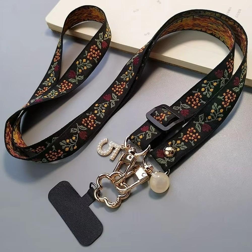 Neck Bag Design Mobile Phone Lanyard Adjustable Length Phone Strap Lanyard for Travel