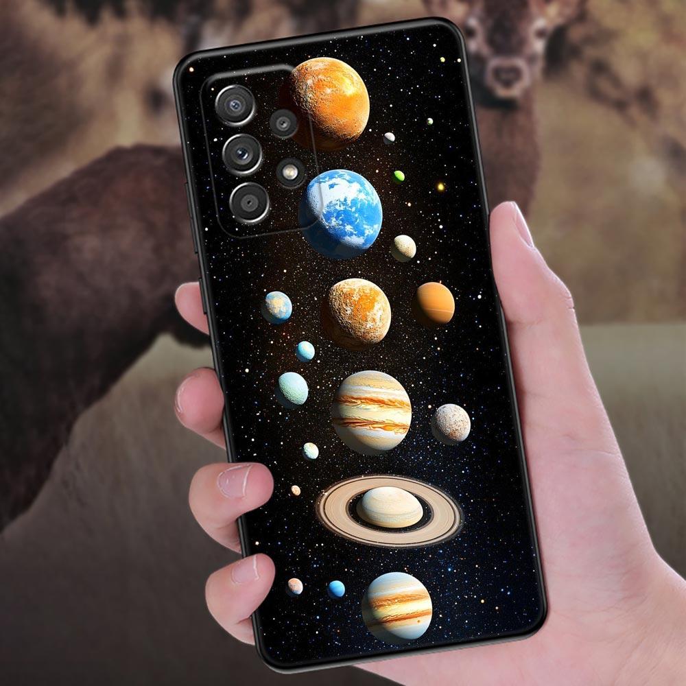 Чехол для телефона 'Небо Космос Луна Звезды Вселенная' для Samsung Galaxy A57 A56 A37 A55 A36 5G A26 A54 A52 A35 A34 A25 A17 A16 A15 A07