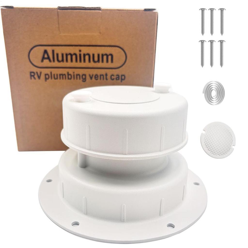 RV Roof Vent Cover RV Plumbing Vent Cover Ventilation Exterior Accessories For Motorhome Travel Road Trip Campground Park