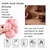 3 Pieces Heart Silicone Molds, Heart Shape Chocolate Candy Molds Non Stick Baking Molds for Valentine's Day Chocolate Pudding Cake Candy Jelly Soap