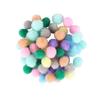 Mini Pompons Pastel Colors 0.8 Cm Assortment 200 Pieces