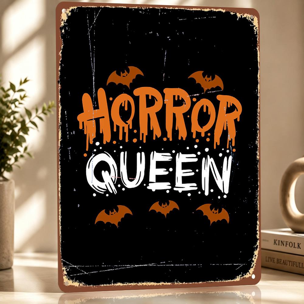 Horror Movies D Printed Texture Poster Personalized Wall Art Retro Metal Tin Signs for Living Room Decoration Items Wand Deko