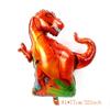 Алюминиевая фольга ходячий динозавр воздушный шар джунгли детский животный день рождения украшенный юрский динозавр игрушка