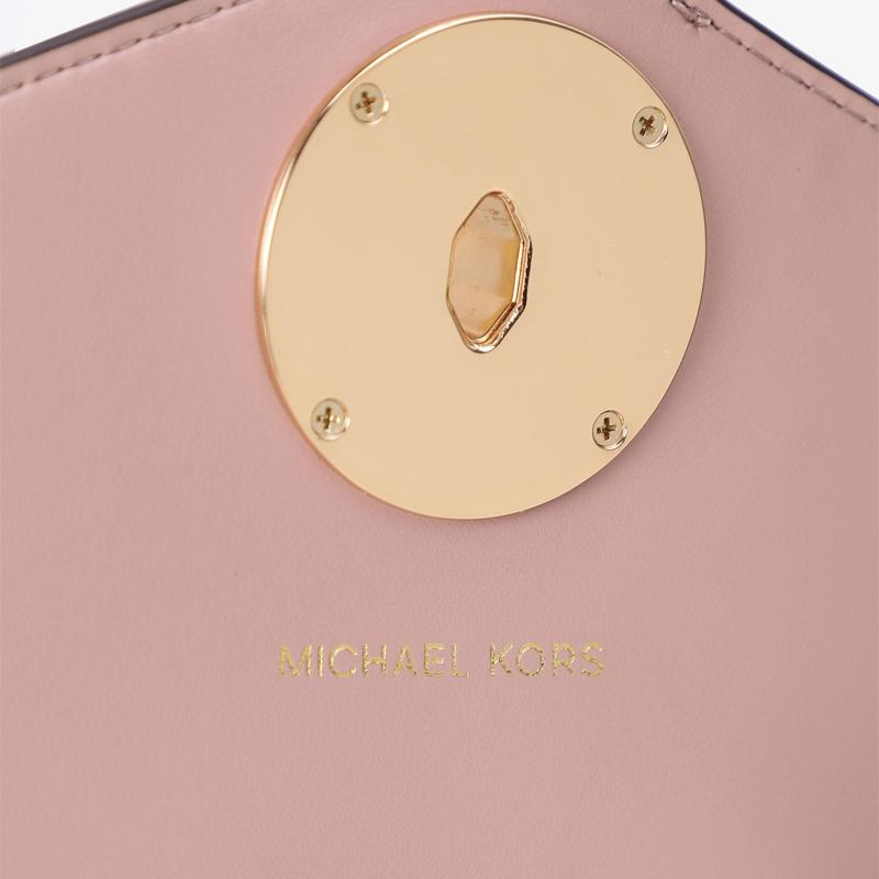 New MICHAEL KORS Artificial Leather Commute Flap Envelope Bag, Chain Crossbody Bag, Shoulder Bag Women's 32S0G00C6V-641