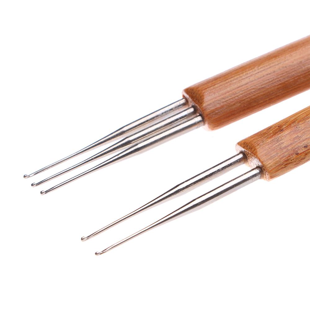 Steel Hair Making Tools Crochet Needle Knitting Hooks Braid Maintenance for Making Dreadlock
