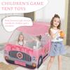 Детская палатка-фургончик с сумкой для хранения, складная игровая палатка, переносная детская игровая палатка, складная ролевая игрушка, многофункциональная еда