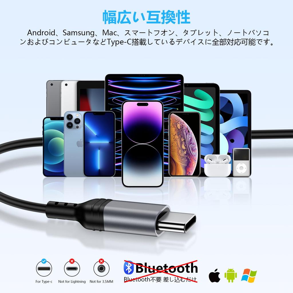 Проводные наушники Vedfoad с магнитным проводом HIFI Sound Volume Call Проводные легкие, идеально подходят для iPhone Galaxy и других устройств с