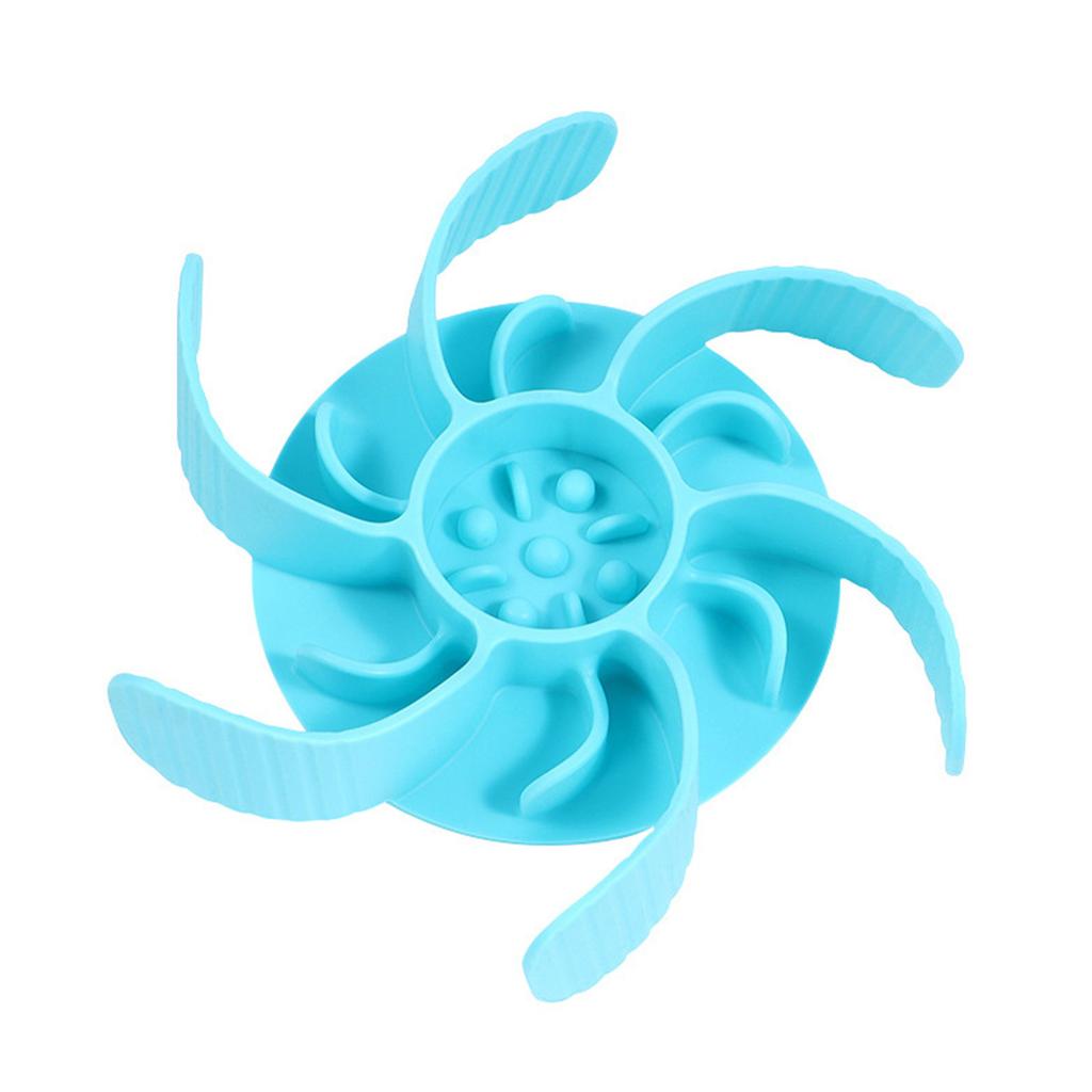 Silicone Slow Feeder Bowl Insert For Dog AntiChoke Feeding Tray Dishwasher Safe Pet Feeding Accessory with Suction Cup