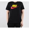 Nike Спортивная классическая футболка с круглым вырезом с логотипом, мужские топы, черные AR5005-013