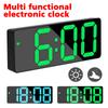 Large Digital Wall Clock USB Powered Display Remote Control Power Off Memory Table Clock Wall-mounted Dual Alarms LED Clocks