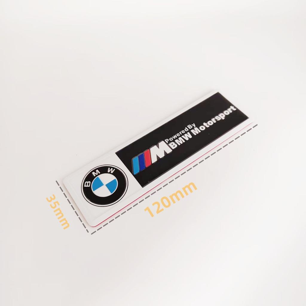 Luxury Metal Sport Car Fender Tail Emblem Badge Sticker for BMW M Series Compatible with E46 E39 E90 E60 E36 E30 E34 F30 F10 F20