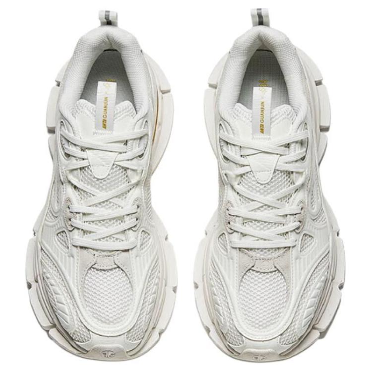 Новые HEYTEA x Anta Champion Series Нескользящие Износостойкие Низкие Повседневные Кроссовки Мужские Папирусно-белые 112448805AS-1