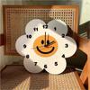 Silent Decorative Sunflower Wall Clock for Living Room