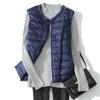 Women's Ultra Light Down Vest Lightweight Waistcoat Female Windproof Warm White Duck Down Sleeveless Down Jacket Coat